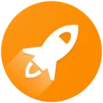 Logo of Rocket VPN android Application 